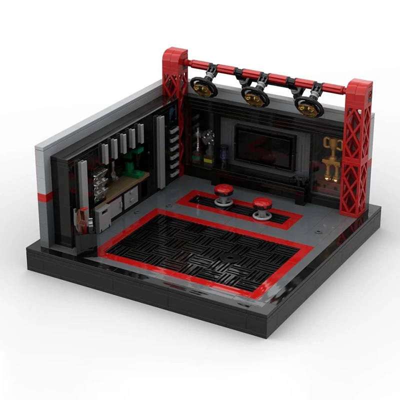 Champion Speed Cars Moc Mattoni da costruzione Auto modulari Garage Modello di visualizzazione Tecnologia Blocchi modulari Set natalizio Regali giocattolo fai da te