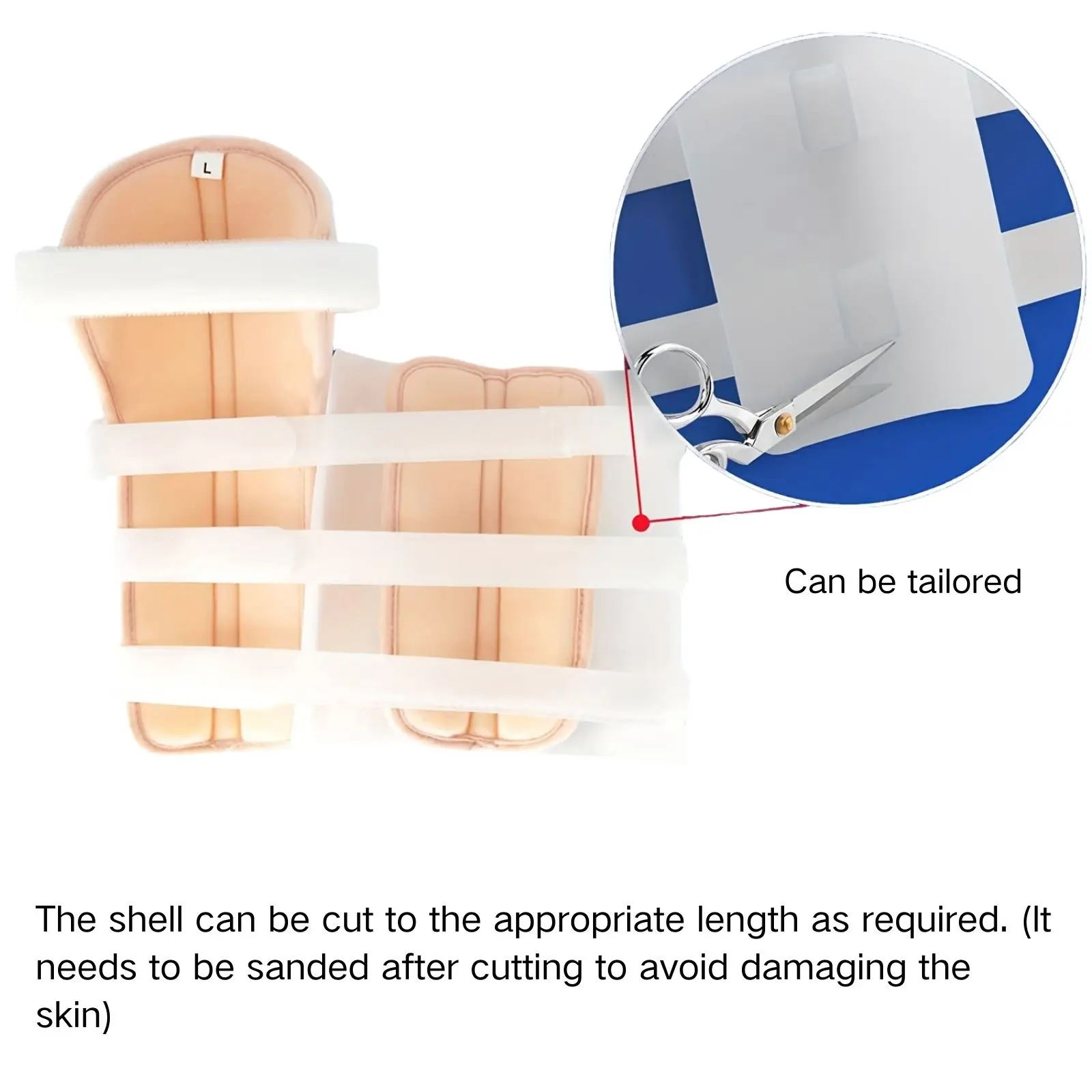 Sarmiento Brace Humeral Shaft Fracture Support Splint for Broken Upper Arm, Bicep Shoulder Bone for Men and Women