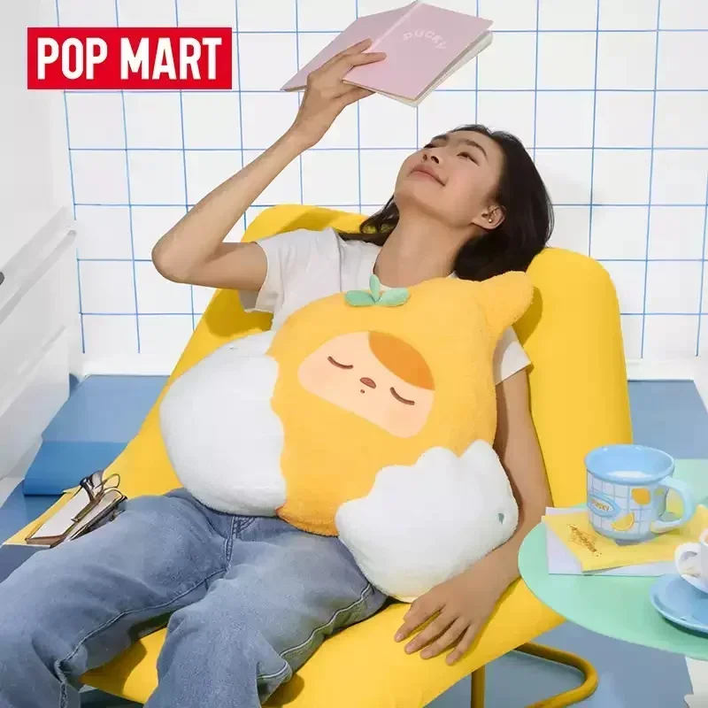 

POP MART PUCKY EGG BEANIE Series Doll Throw Pillow Pendant Blind Box Toys Mystery Box Cute Anime Figure Ornament Figurines Gift