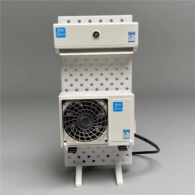 1:14 Dollhouse Mini Air Conditioner (Fan Can Rotate)Model for Dollhouse Furniture Decoration Accessories