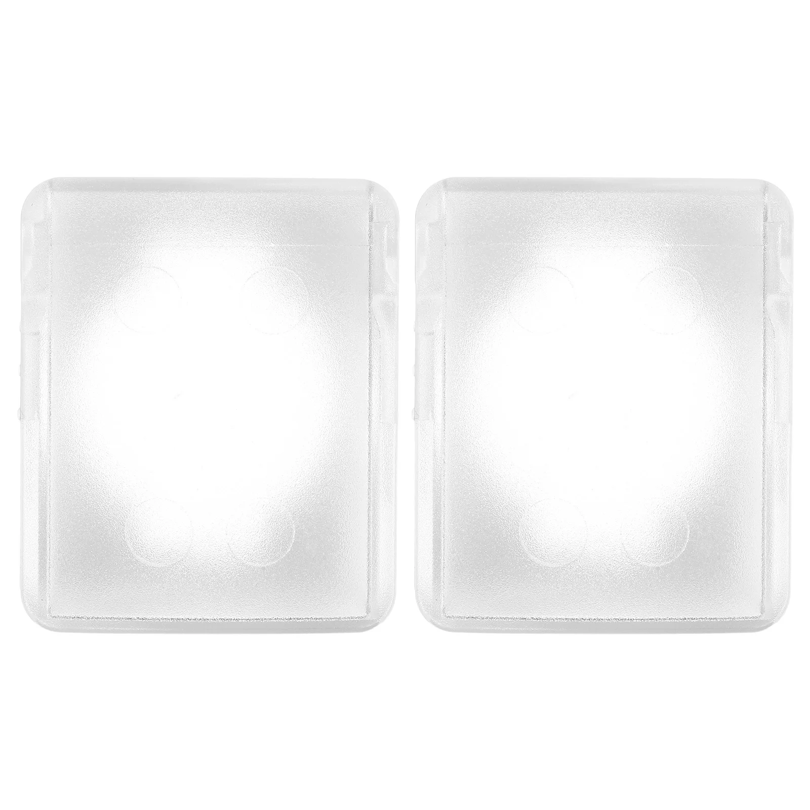 

2pcs Childproof Door Lock Guard Durable Plastic Baby Safety Cover Easy Install Front Door Bedroom Universal Fit Anti Theft