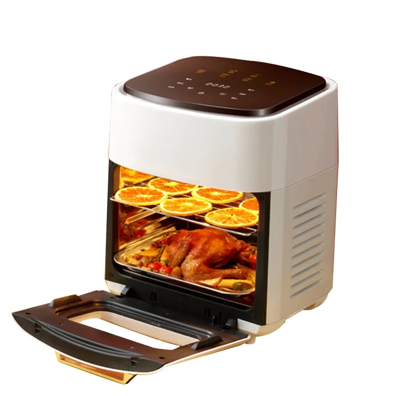 Large capacity 15 liter kitchen household air fryer, the best electric digital smart fryer with visual window