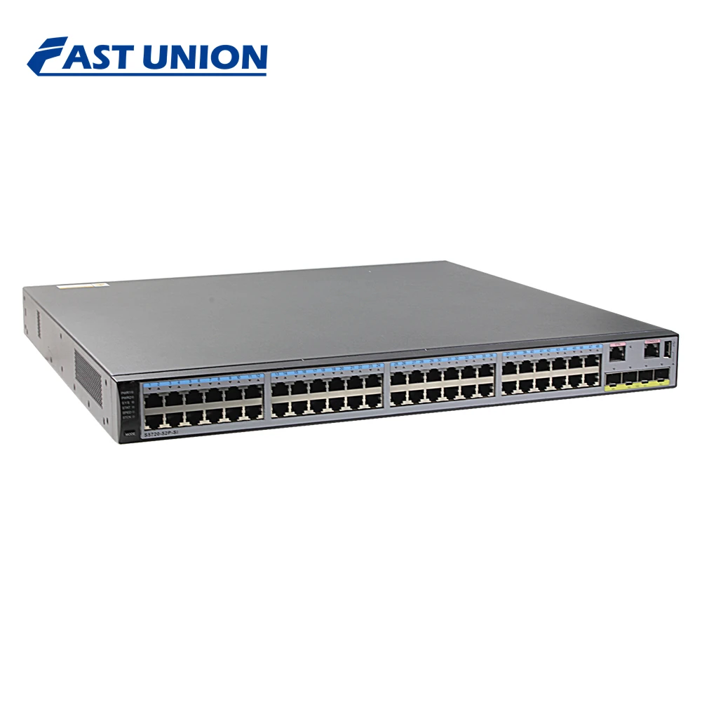

S5720-52P-SI-AC 52-портовый гигабитный слой 3, управляемый коммутатор с усовершенствованной поддержкой QoS и VLAN для сетей FTTH высокой плотности