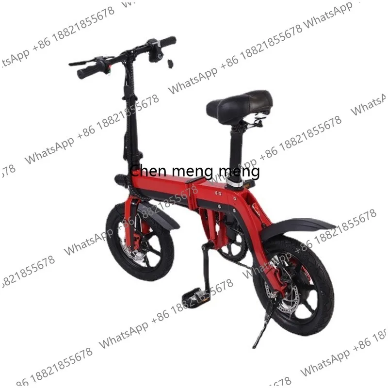 Mountain Snow Bike Lithium Battery Helps Men and Women with Variable Speed Commuting Lightweight Battery Electric Bike
