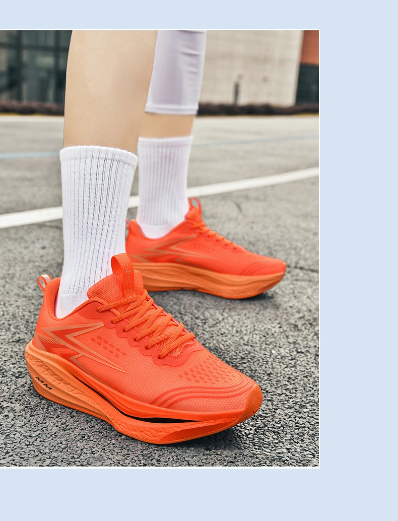  Marathon-Laufschuhe für Herren, Carbon-Platte, Spezial-Sportschuhe, atmungsaktiv, leicht, bequeme Damen-Sneaker für Freizeit und Sport – Detail 32