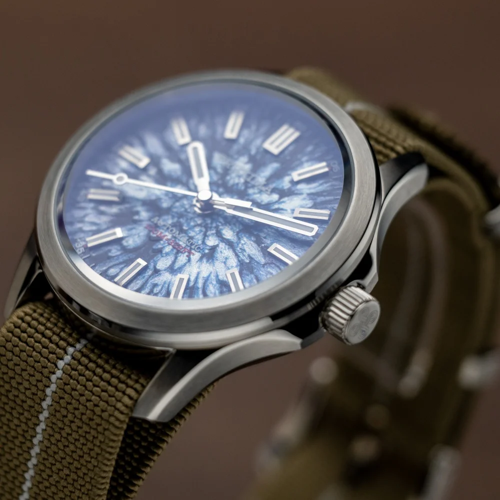 Proxima 2025 New Oil Pressure Dial Full Luminous 39mm Dive Watch