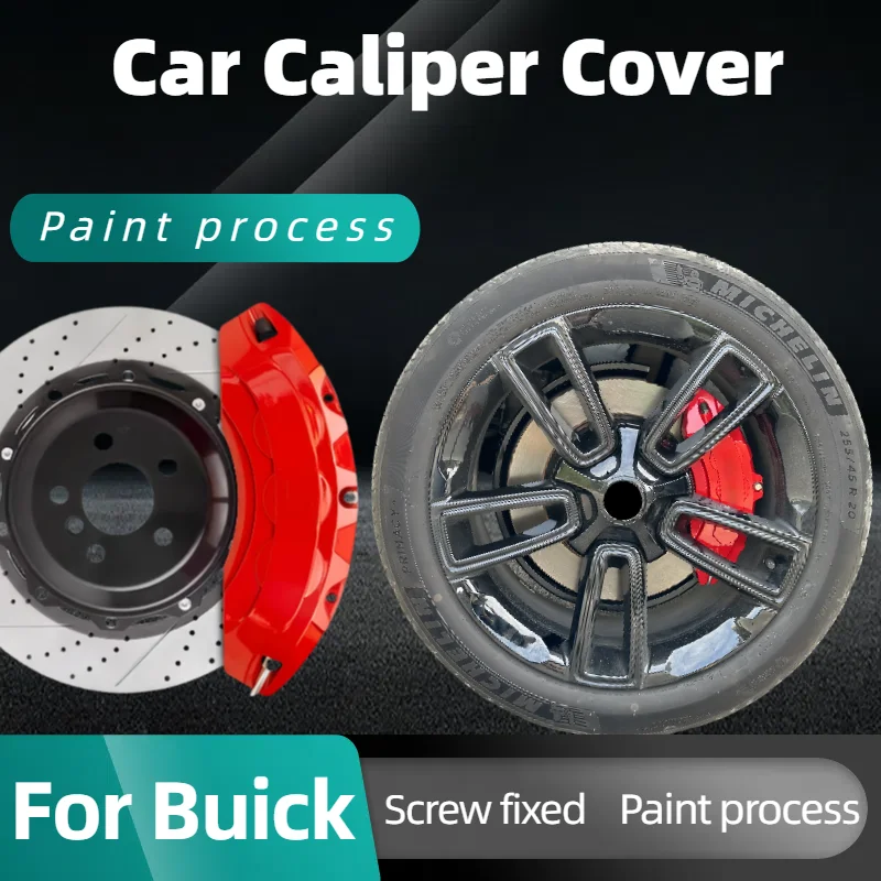 For Buick Car Brake Caliper Cover Aluminum Front Rear Fit Encore Regal Sail Excelle Lesabre Verano Excel Cascada