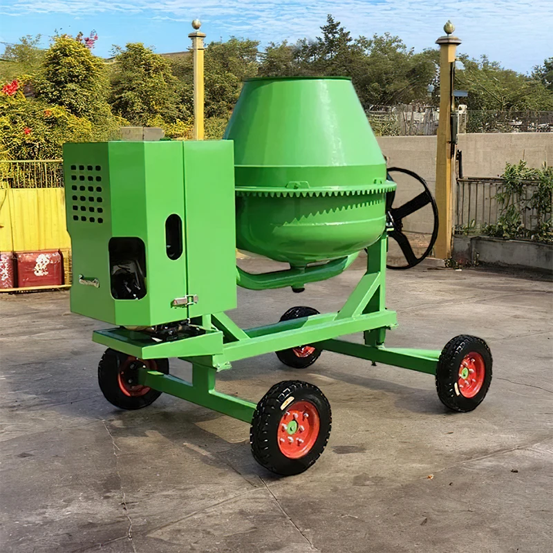 

Hot Selling 500L Auto Diesel Concrete Mixer Machine Portable with Pump and Motor Manual Dischar New Condition