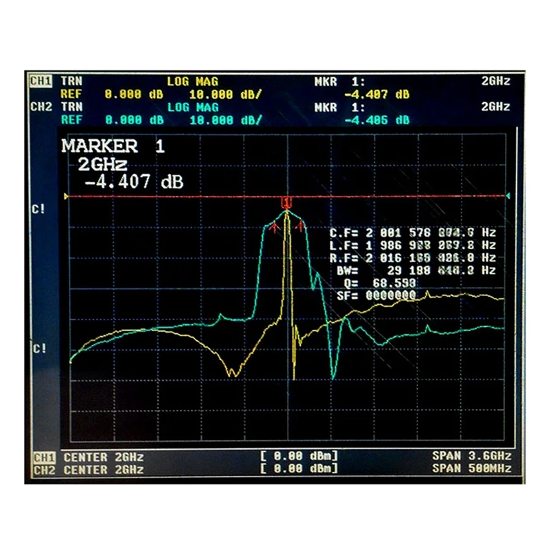 FBP-2000S 2000Mhz RF Coaxial SAW Filter 1DB Ancho de banda 5Mhz SMA Interfaz