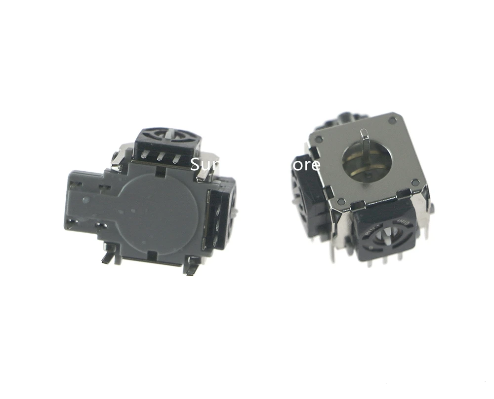 100 قطعة/الوحدة ل XBOX 360 عصا التحكم ثلاثية الأبعاد المعادن التناظرية العصي ثلاثية الأبعاد عصا التحكم التناظرية لجزء إصلاح وحدة تحكم PS2