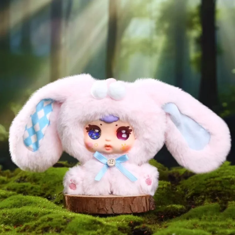 ใหม่ของแท้ MM Milk Candy น่ารักสัตว์เลี้ยงกล่องตาบอดน่ารักพวงกุญแจกระเป๋าเป้สะพายหลังจี้ตกแต่งตุ๊กตาสาวของขวัญเดสก์ท็อปเครื่องประดับของเล่น