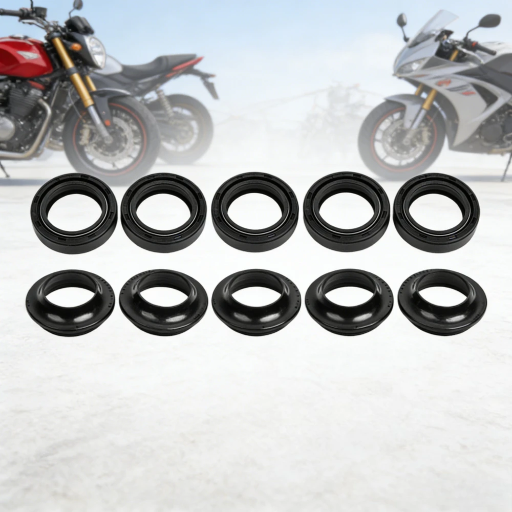 

2/4/8pc Front Fork Damper oil seal for YAMAHA WR250 YZ250 91-95 YZ490 YZF R6 99-04 XTZ660 XTZ750 TTR250 FZ6N FZ6 Shock absorber