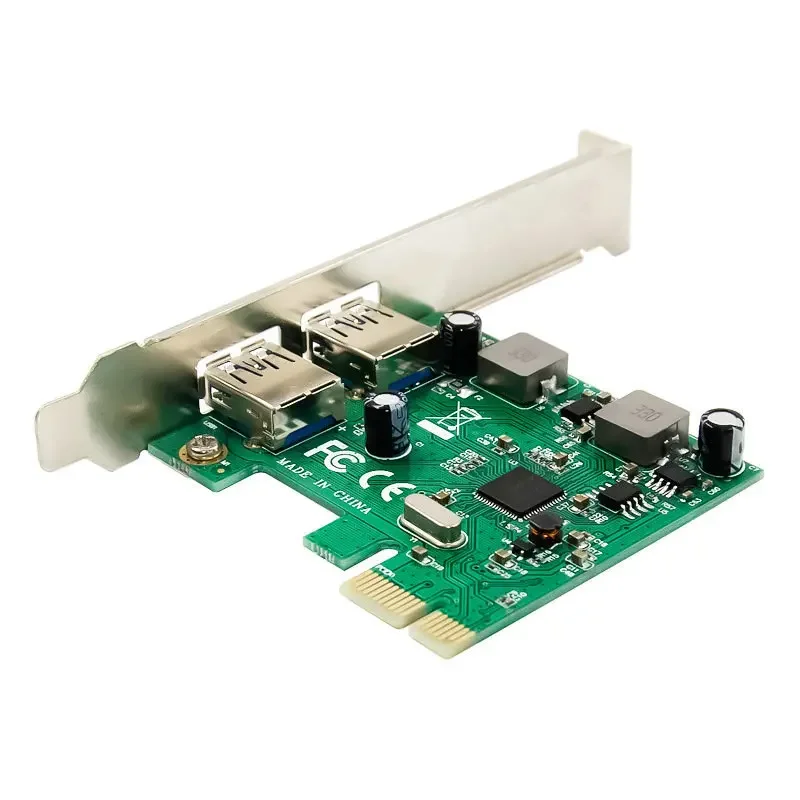 PCI-E إلى USB3.0 بطاقة التوسعة 5G سطح المكتب اللوحة الأم HUB ASM1042 الكمبيوتر
