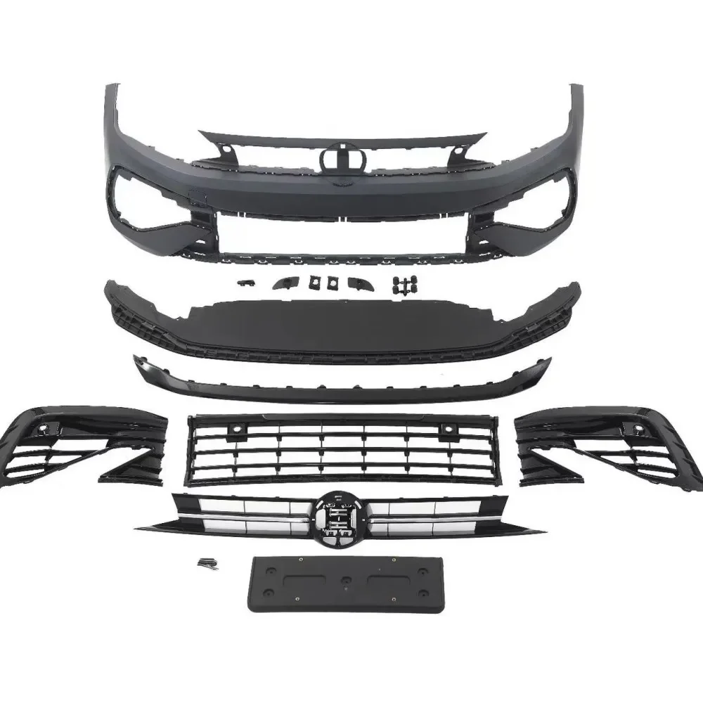 Car Accessories For Volkswagen Polo Body Kits Guard Protector Front Bumper For VW Polo GTI 2014-2016