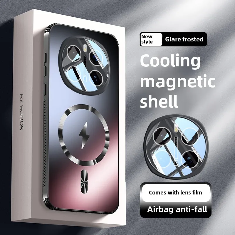 

Magnetic Phone Case for Honor Magic7 and Magic7 Pro, Anti-Heat and Anti-scratch for Full Camera Protection, New