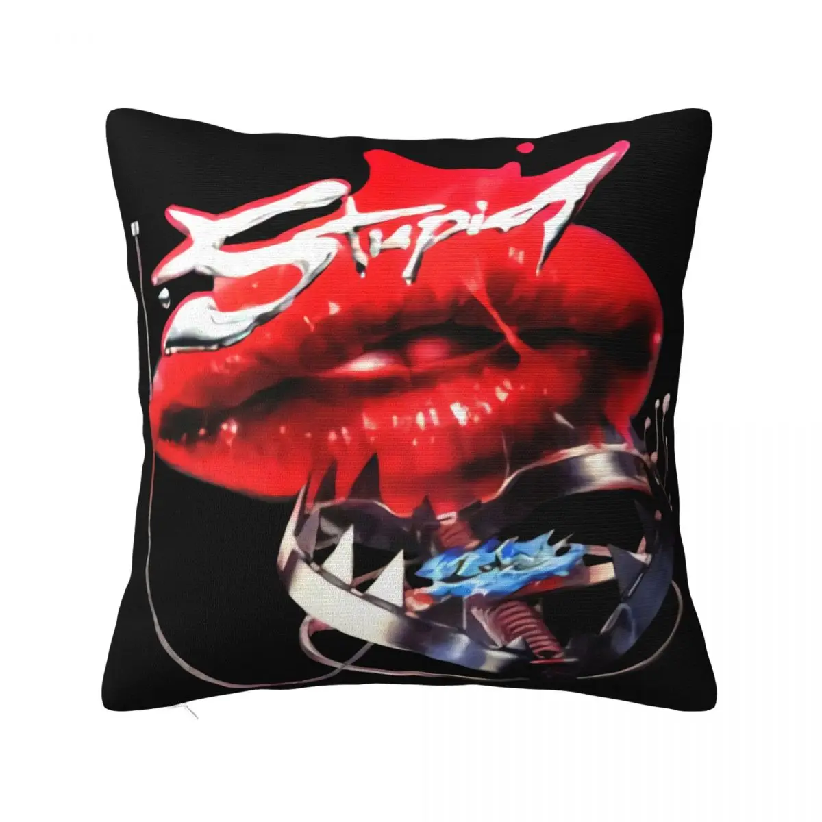 Lady Gaga Stupid Love Activewear Top Lady Gaga Song Album Mens Banda Pattern Pillow Case