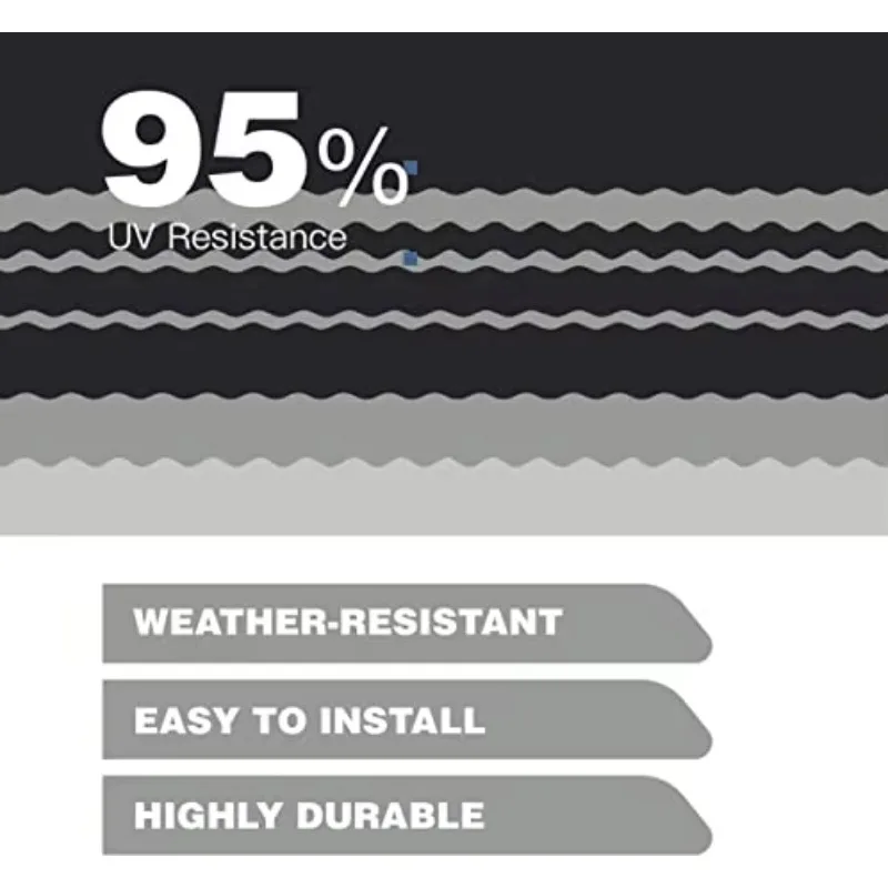 STLF دائم مقطورة التخييم التخييم RV الفينيل المظلة استبدال #2