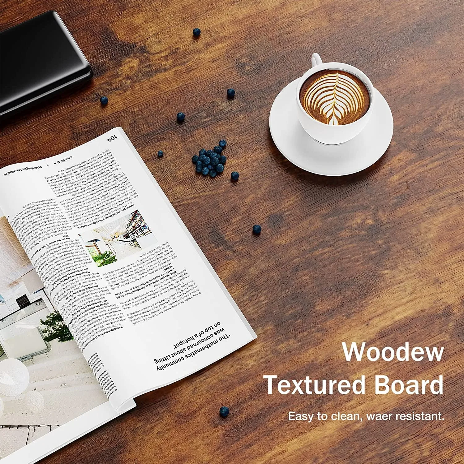 طاولات المقهى، طاولة قهوة خشبية قابلة للتعديل مع مساحة تخزين مخفية وأرفف باللون البني #3