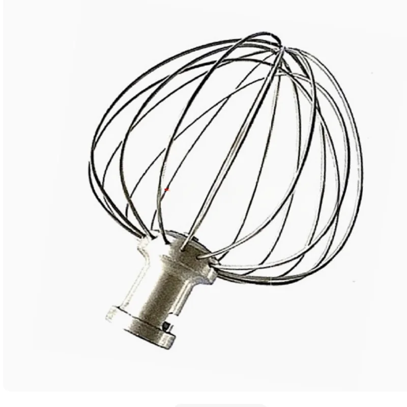 계란 공을 구타하기 위한 7L 베이킹 기계 액세서리를 죽이는 요리 기계 휘핑된 공을 크림으로 휘젓습니다