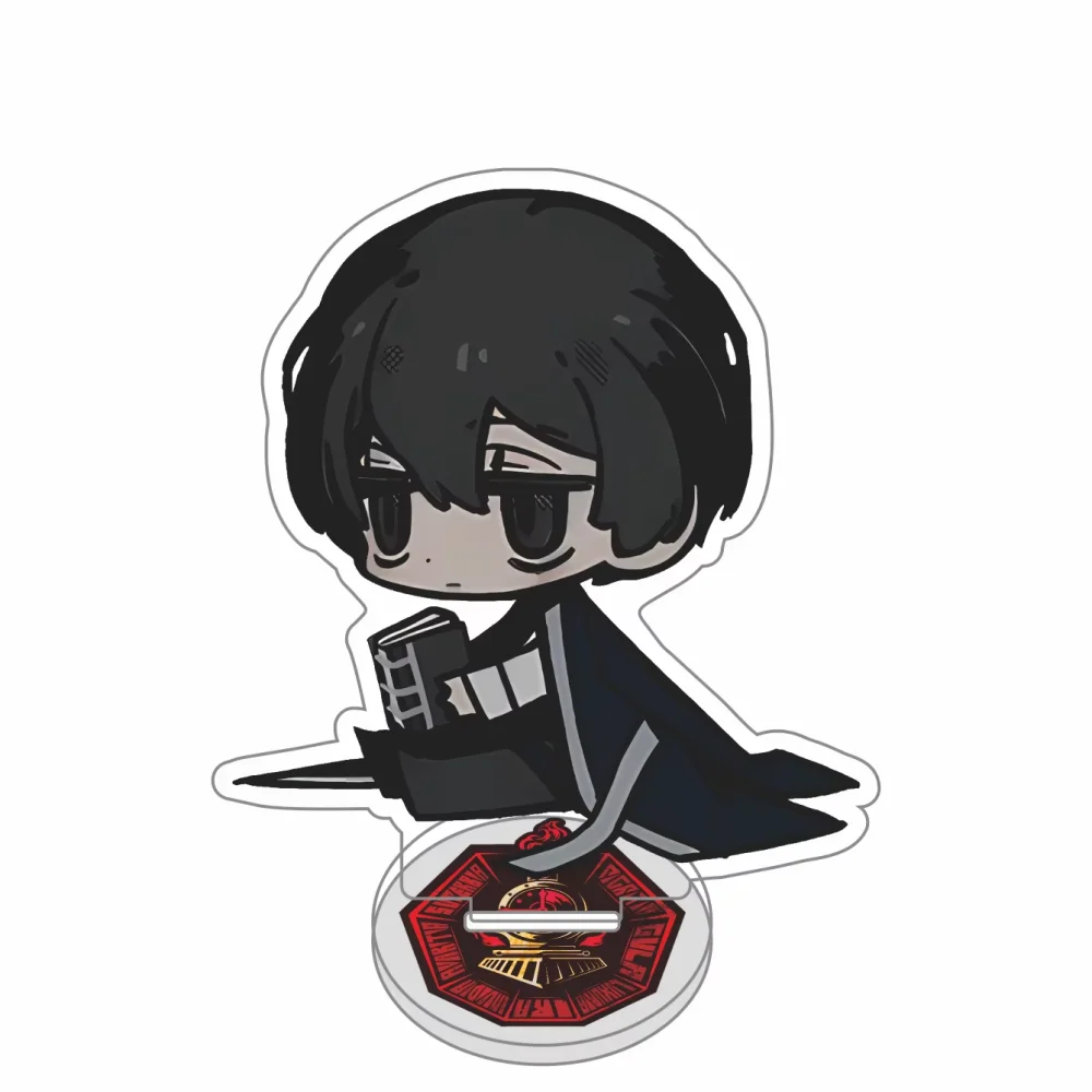 Hot Game Limbus Company Don Quixote Faust Yi Sang 10CM Anime Acrylic Stand Keychain Game Character Desk Decor Collect Gifts