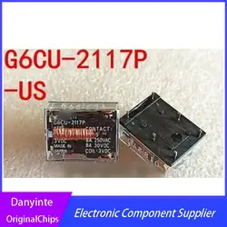 2 sztuk/partia nowy G6CU-2117P-US przekaźnik G6CU-2117P 3VDC PIN6