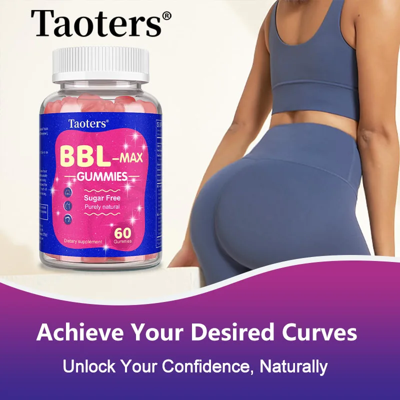 Buttocks Enlargement Gummies for Women - BBL- MAX Gummies - with Multivitamins and Herbal Extracts