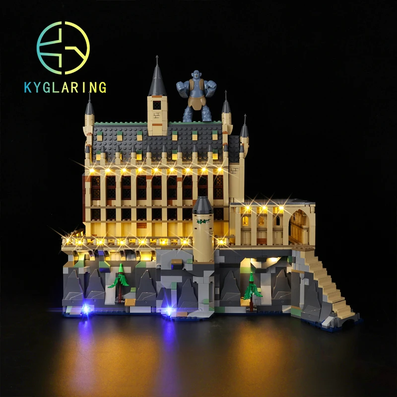 Led Light Kit For #76435 Hogwartsed 1 Castle: The Great Hall DIY Toys Set (Not Included Building Blocks)