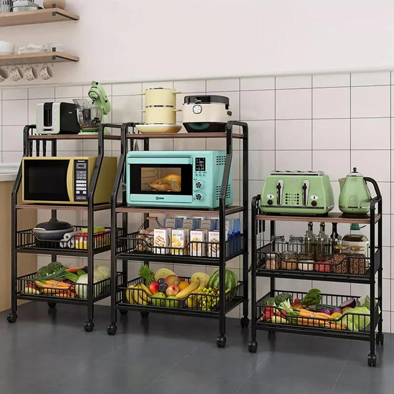 Bakers Trolley Kitchen Islands Shelves Storage Trolley Kitchen Islands Spice Shelf Mueble Cocina Auxiliar Kitchen Equipment