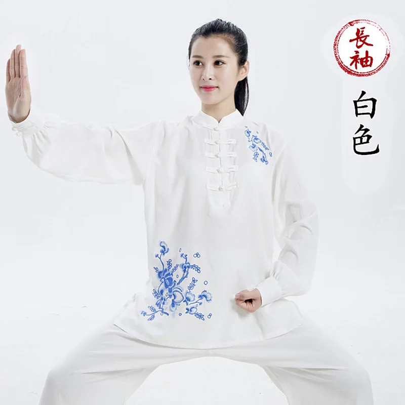 Women's Premium Summer Linen Cotton Blend Tai Chi Uniform - Breathable Comfortable Light Thin & Flowy Baduanjin Qigong Practice