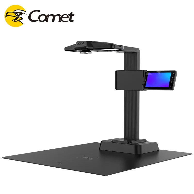 200 Language OCR Book Scanner with 20MP HD Camera USB Interface Live Preview Screen in Stock