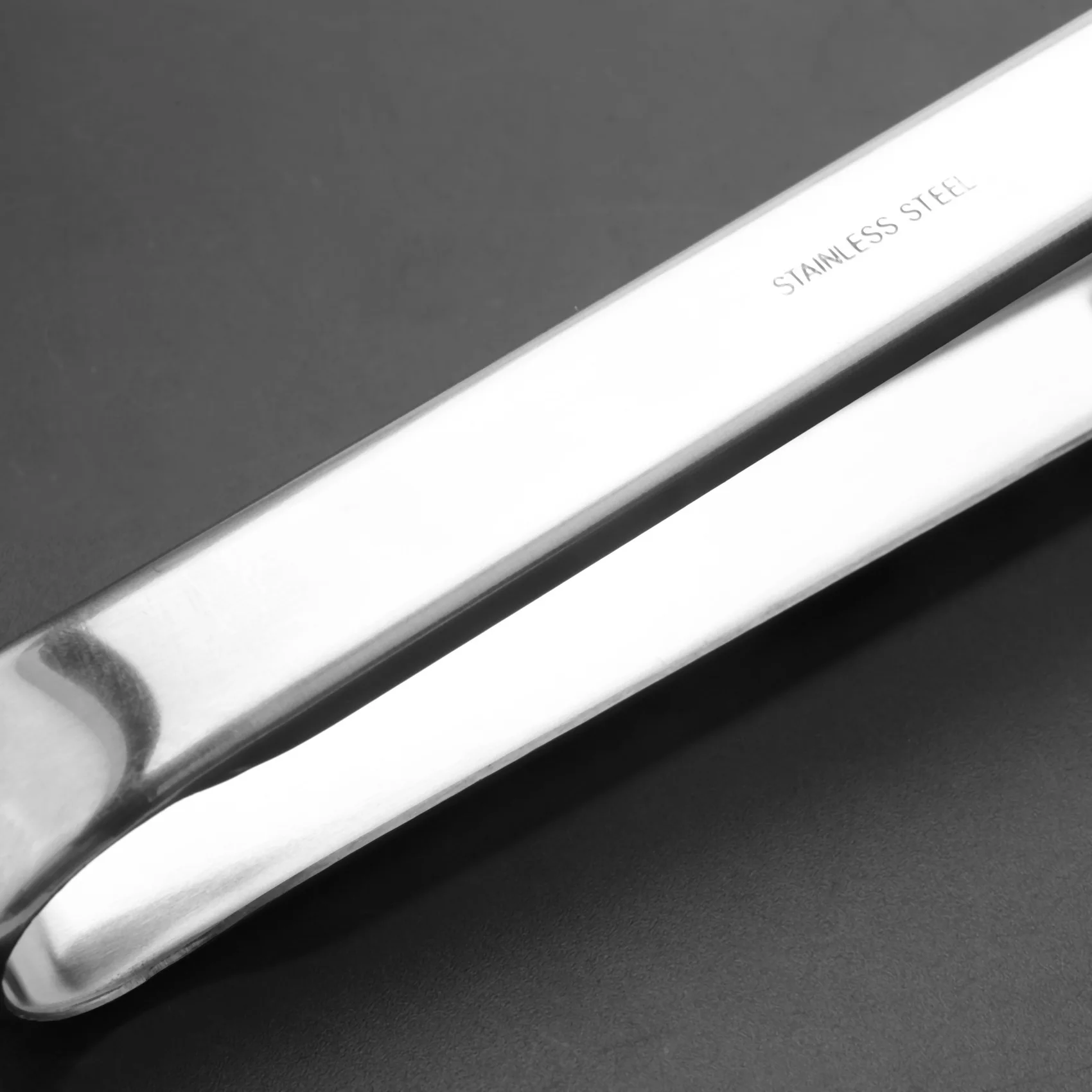 ABUH-2X Stainless Steel Turner Tongs Kitchen Double Spatula Bread And Burger Tongs