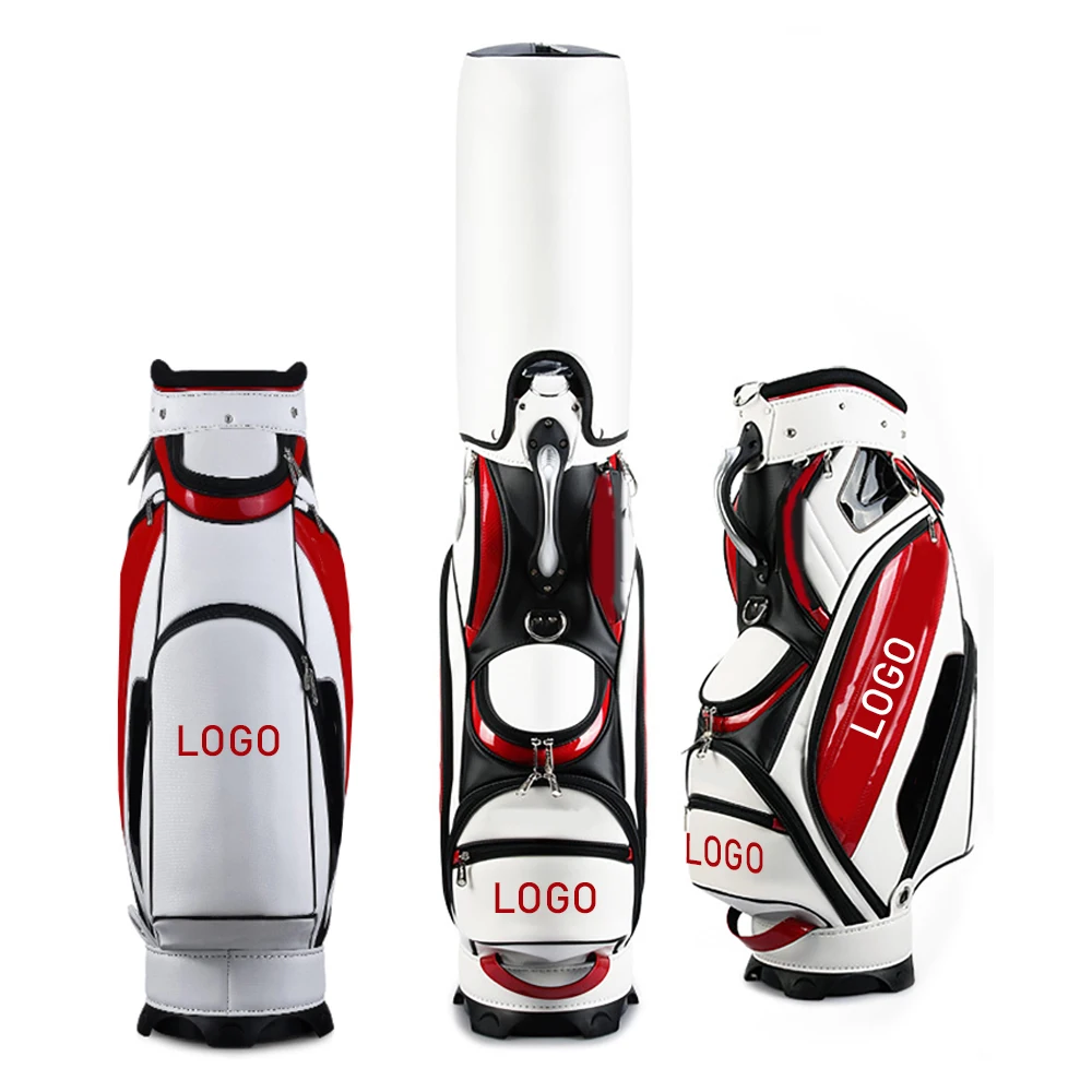 Wholesale Durable Standard Polyurethane Waterproof Golf Bags with   Logo Standard Golf Staff Bag