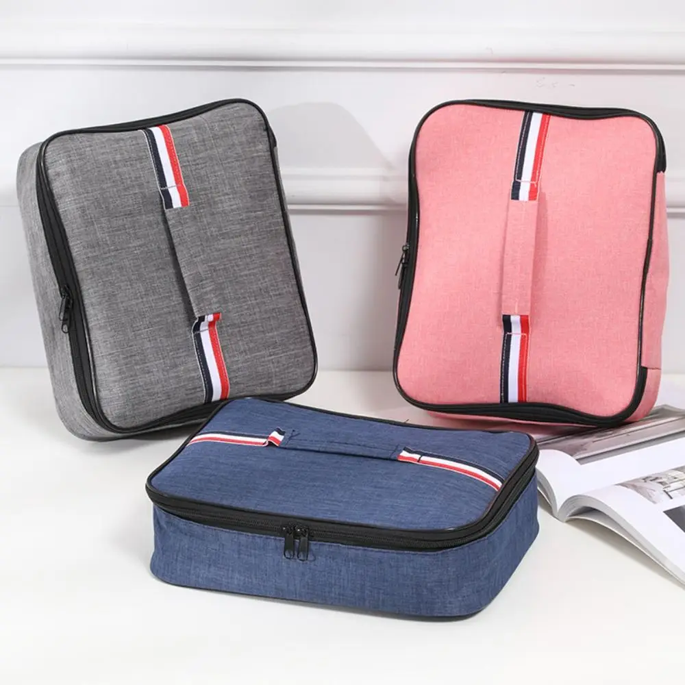 

Portable Convenient Simple Waterproof Large Oxford Lunch Bag Food Thermal Bag Milk Bottle Case Insulation Bag