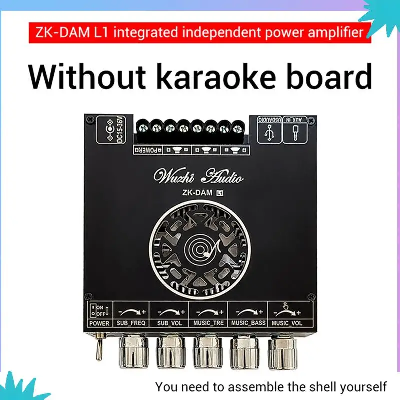 ABZW ZK-DAM L1 2.1 Channel BT5.0 Amplifier Board TPA3251D2 220Wx2&350W High Power Subwoofer Amplifier Boards Subwoofer