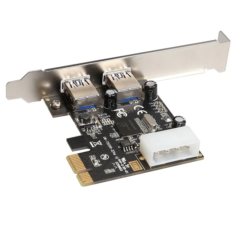 10 Uds. Tarjeta de expansión PCI USB 3,0 multipuerto de alta calidad Pci-e Riser portátil Usb 3,0 tarjeta Pci Express