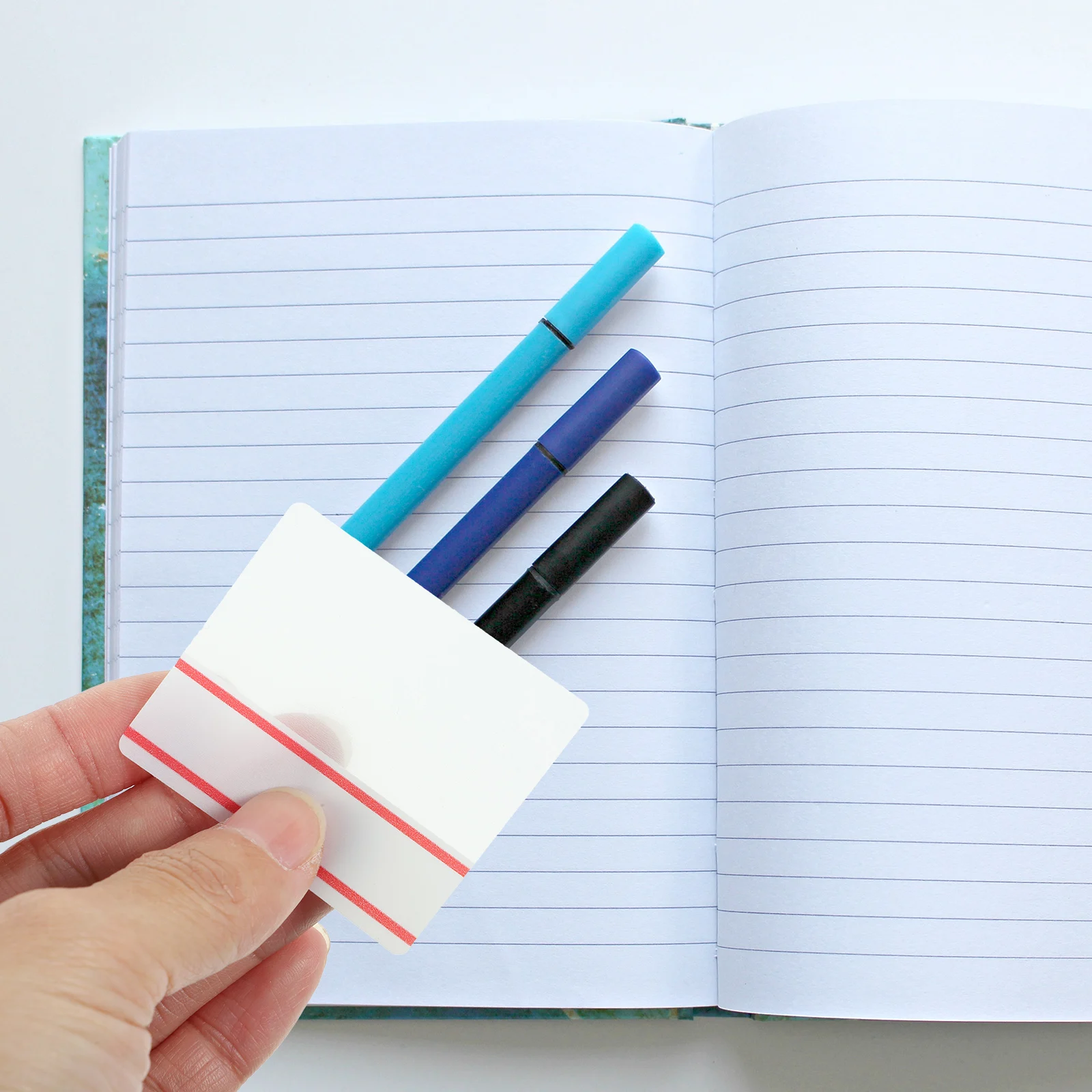 

4 Sheets Bookmark Stickers Book Tabs Adhesive Labels Compact Writable Index Tabs for Books Study Office Folders Notebooks