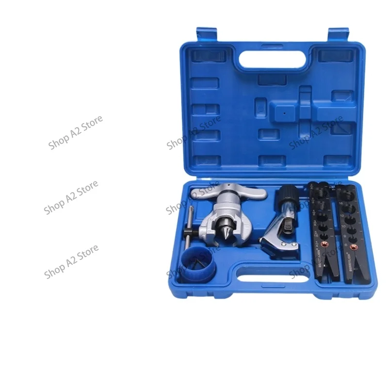 Air Conditioner Cutter Copper Pipe Reamer Eccentric Expander Tube Flaring Tool CT-806AM-F Metric/Inch Refrigeration Repair Tool