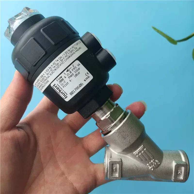 2026.4 Burkert Angle Seat Valve 2000 G1/2 00178606 00001421 Baodi/Baode DN15 316L