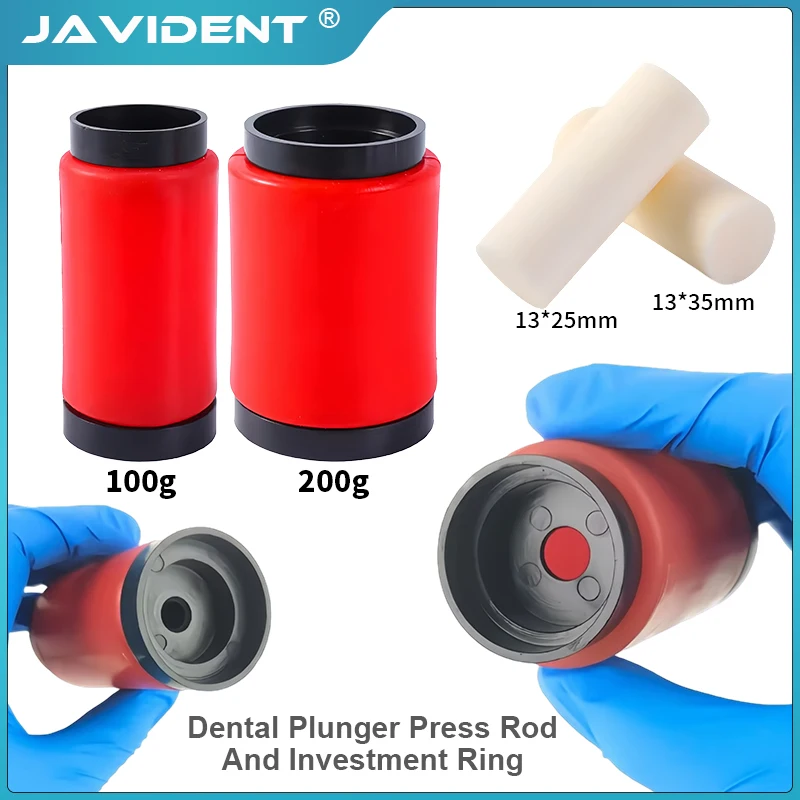 JAVIDENT Dental Tool Emax Press Glass Ceramic Furnace Accessories Investment Ring And Press Rod Cast Porcelain Cast Ring