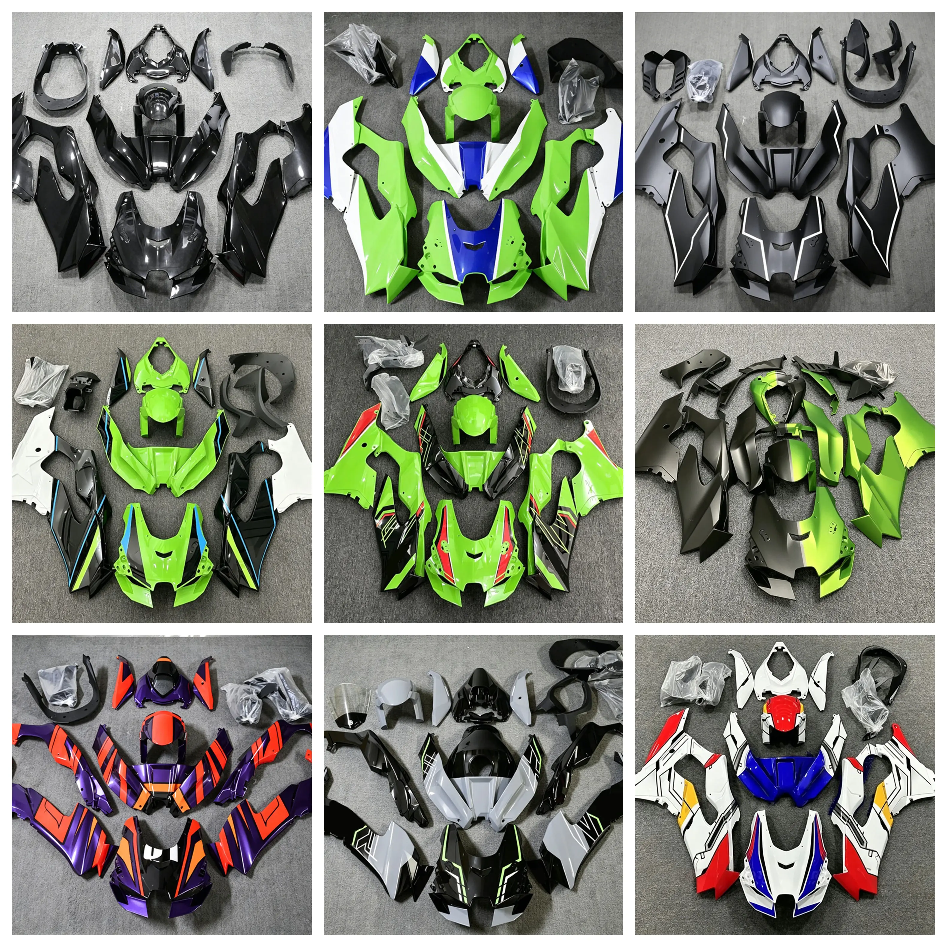 Suitable for Kawasaki ZX-10R 2021 22 23 24 2025 motorcycle cowl Full set of housing accessories can be customized color