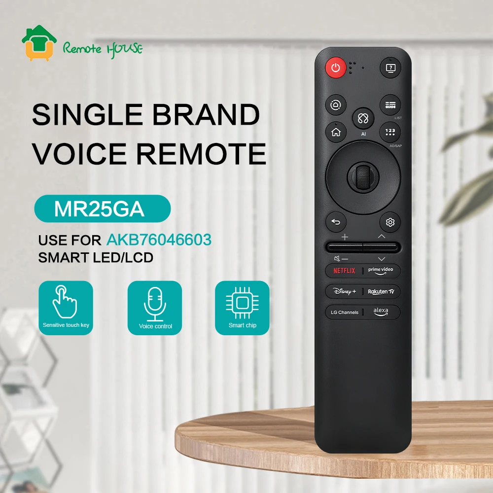 New MR24GA Voice Magic Remote Control AKB76045003 Replacement for Smart Magic Pointer