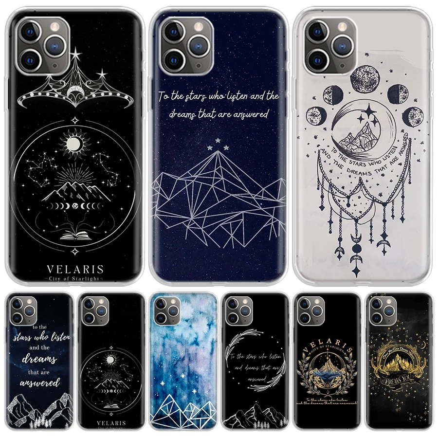 A Court of Mist Fury Sarah J Maas For iPhone 16 15 14 13 12 11 Pro Max Phone Case X XS XR 7 Plus Print 8 SE Apple Fundas Cover C