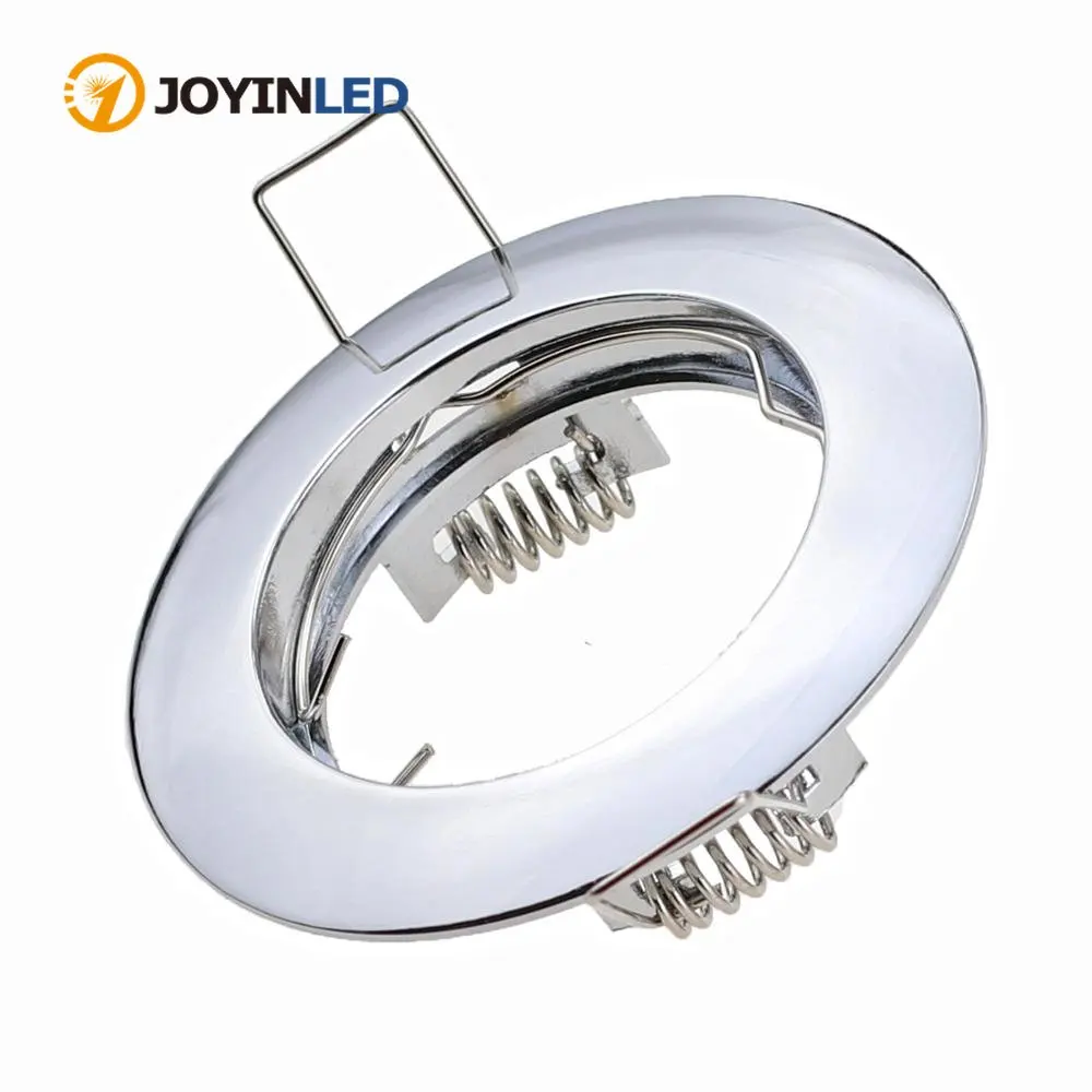 

New Design Recessed LED Ceiling Spotlight Frame Round GU10 Fixture Holders LED Ceiling Down Light MR16 Light Bases Fittings