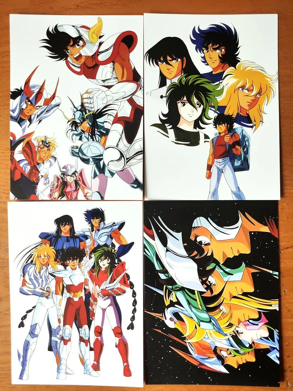 Saint Seiya Character Card Bronze Saint A set of 12 Postcards shiryu Hyoga Shun ikki Pegasus Dragon Cygnus Andromeda Phoenix - Image 3