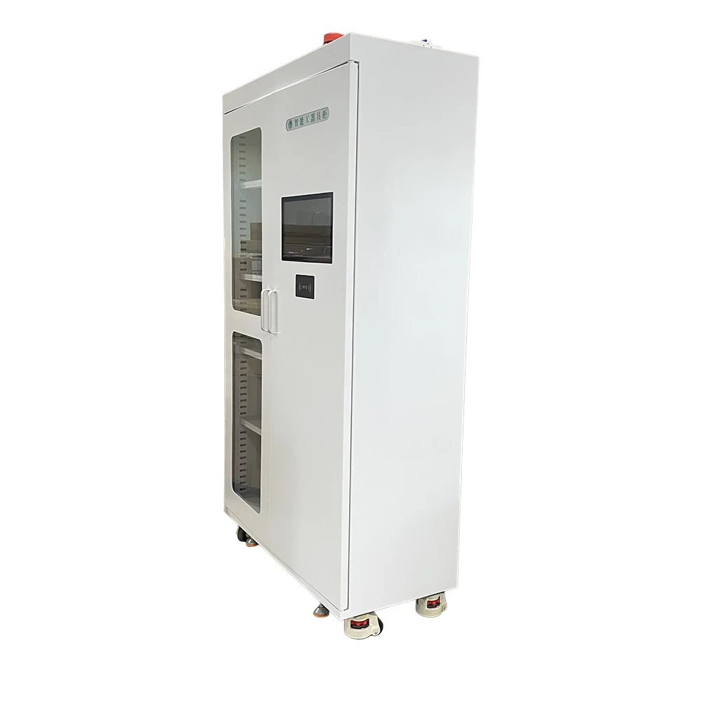 BRG-T224 Access Control Card Reader Real-Time Monitoring RFID Tool Cabinet Optional Face/Vein Recognition ABS USB 125kHz