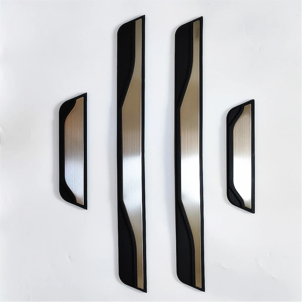 

For ORA FUNKY CAT 03 EV E-TECH 2021 2022 2023-2025 Car Accessories Door Sill Scuff Plate Trim Bar Threshold Kick Pedal Protector