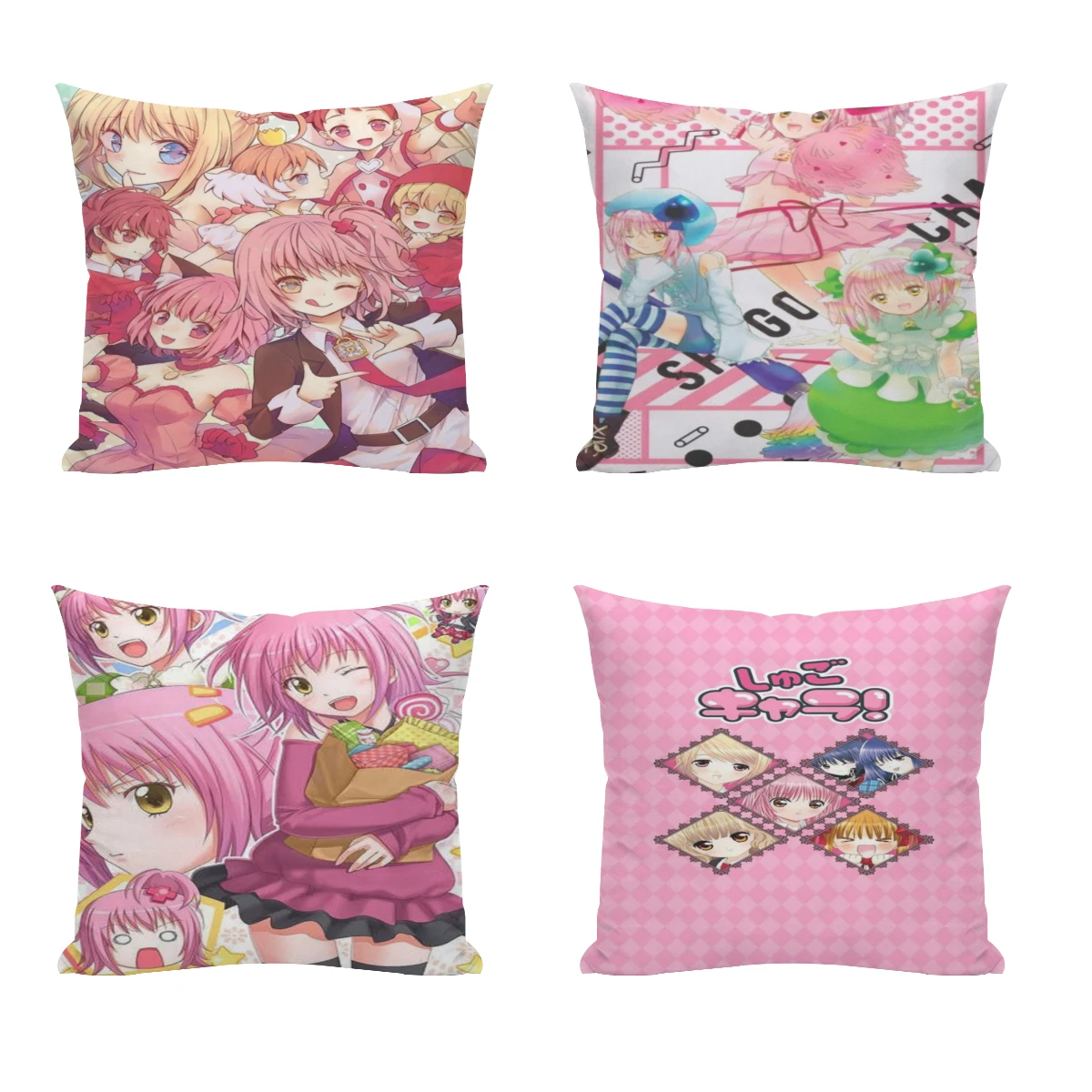 

Kawaii Anime Amu Hinamori Pillowcase Cushions Cover Cushions Home Decoration Pillows For Sofa