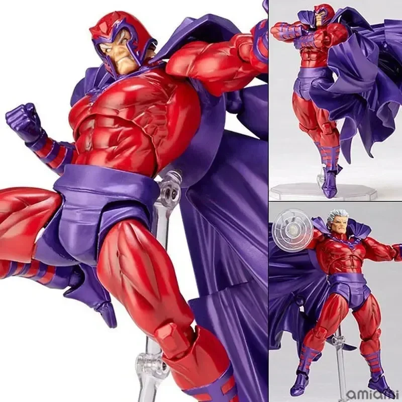 

17cm Marvel Max Eisenhardt Anime Figure Magneto Action Figurine Pvc Model Statue Doll Collection Novel Children Toys