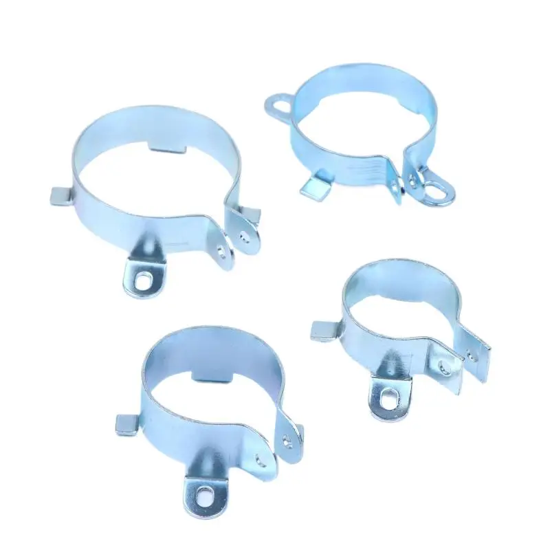 Fastening Clamping Ring Capacitor Clip Tin Plated 2 Feet Mounting Clamp Holder