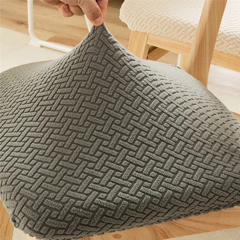 Housse de siège de canapé en Jacquard anti-poussière AT28 avec fonctionnalités élastiques et amovibles pour la Protection du canapé